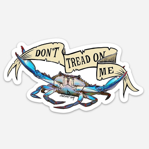Gadsden Crab Sticker